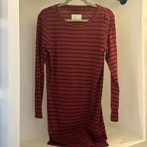 Currently Elliot striped long sleeve dress